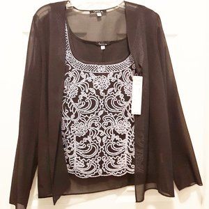 Tank top with Shear Jacket (new with tags)
